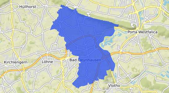 Bodenrichtwertkarte Bad Oeynhausen